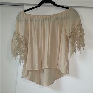 Off the shoulder top